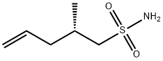 (2S)-2-甲基-4-戊烯-1-磺酰胺,1883727-91-0,结构式