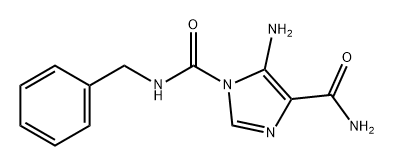 1H-Imidazole-1,4-dicarboxamide, 5-amino-N1-(phenylmethyl)-