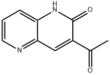 1,5-Naphthyridin-2(1H)-one, 3-acetyl- 结构式