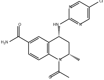 化合物I-BET567, 1887237-54-8, 结构式