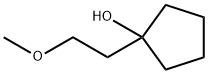 Cyclopentanol, 1-(2-methoxyethyl)- 化学構造式