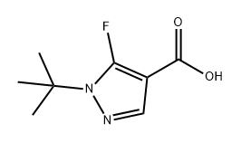 1889912-48-4 1-(叔丁基)-5-氟-1H-吡唑-4-羧酸