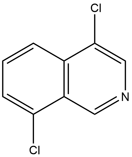 4,8-二氯异喹啉, 1889913-49-8, 结构式
