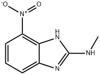 1H-Benzimidazol-2-amine,N-methyl-4-nitro-(9CI) Struktur