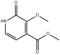 3-甲氧基-2-氧代-1,2-二氢吡啶-4-羧酸甲酯, 1891129-54-6, 结构式