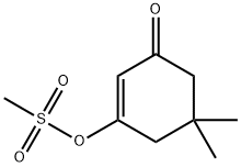 2-Cyclohexen-1-one, 5,5-dimethyl-3-[(methylsulfonyl)oxy]- 结构式