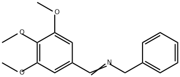 Benzenemethanamine, N-[(3,4,5-trimethoxyphenyl)methylene]-