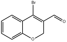 2H-1-Benzopyran-3-carboxaldehyde, 4-bromo- Struktur