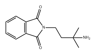 1H-Isoindole-1,3(2H)-dione, 2-(3-amino-3-methylbutyl)- Structure