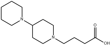 [1,4'-Bipiperidine]-1'-butanoic acid Struktur