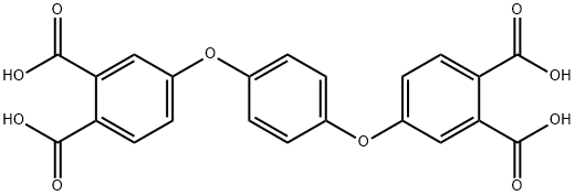 1,2-Benzenedicarboxylic acid, 4,4'-[1,4-phenylenebis(oxy)]bis- Structure