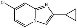 7-chloro-2-cyclopropylimidazo[1,2-a]pyridine Structure
