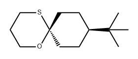 1-Oxa-5-thiaspiro[5.5]undecane, 9-tert-butyl-, cis- (8CI)