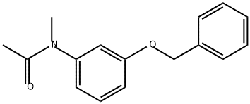 Acetamide, N-methyl-N-[3-(phenylmethoxy)phenyl]-