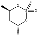 1,3,2-Dioxathiane, 4,6-dimethyl-, 2,2-dioxide, (4R,6R)- 结构式
