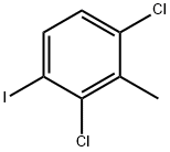 1,3-二氯-4-碘-2-甲基苯 结构式