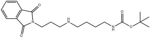 Carbamic acid, N-[4-[[3-(1,3-dihydro-1,3-dioxo-2H-isoindol-2-yl)propyl]amino]butyl]-, 1,1-dimethylethyl ester