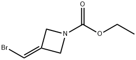 1-Azetidinecarboxylic acid, 3-(bromomethylene)-, ethyl ester