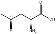 rel-(4S)-4-Fluoro-D-norvaline 结构式