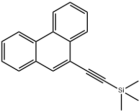 Phenanthrene, 9-[2-(trimethylsilyl)ethynyl]- Struktur
