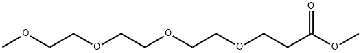 4,7,10,13-Tetraoxatetradecanoic acid, methyl ester Structure