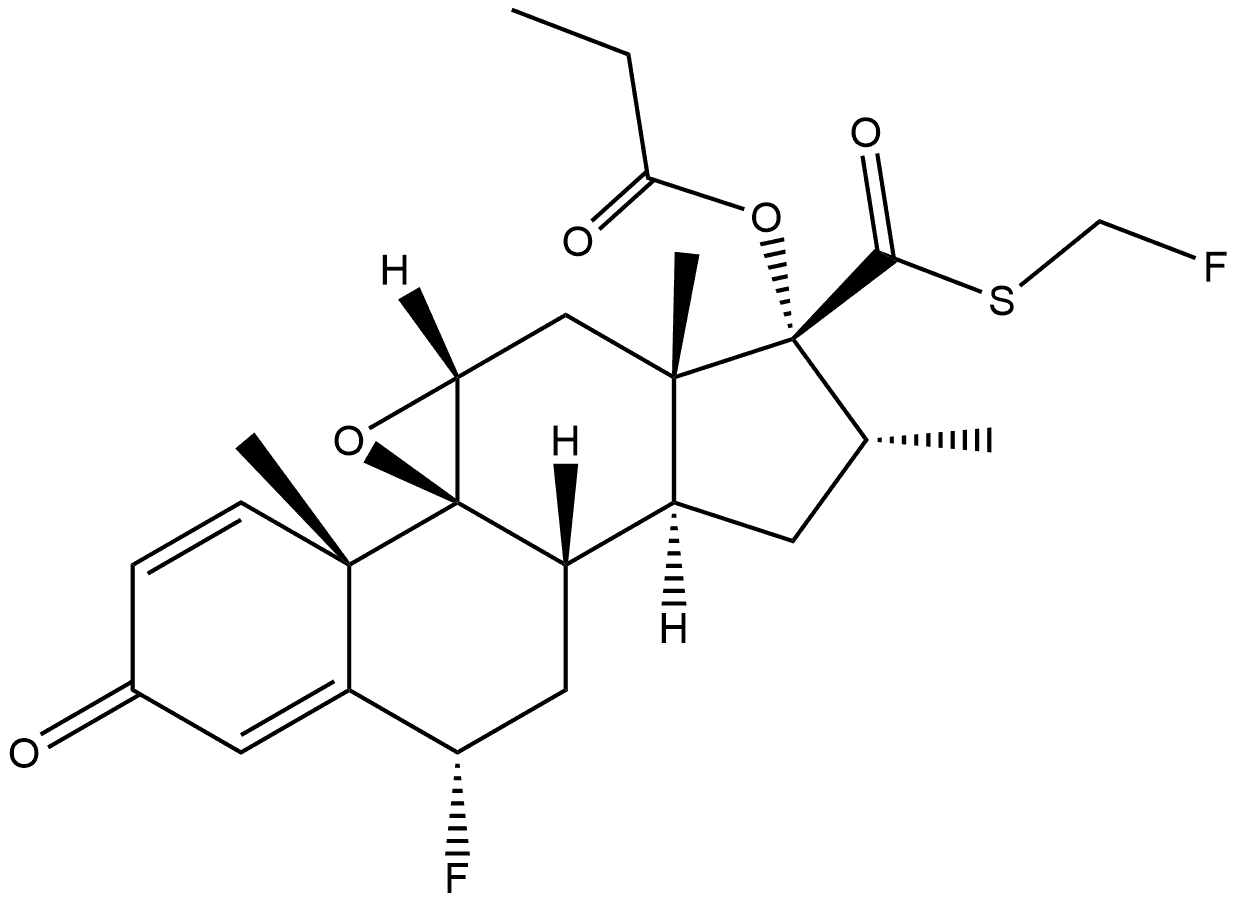 氟替卡松杂质, 192191-49-4, 结构式