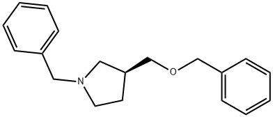 Pyrrolidine, 3-[(phenylmethoxy)methyl]-1-(phenylmethyl)-, (3S)-