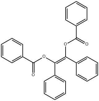 (Z)-Stilbene-α,β-diol α,β-dibenzoate Structure
