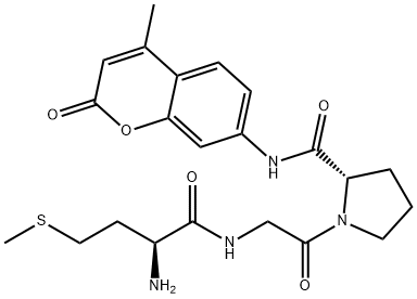 L-Methionylglycyl-N-(4-methyl-2-oxo-2H-1-benzopyran-7-yl)-L-prolinamide|METAP2荧光肽底物肽MGP-AMC