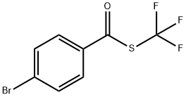 S-(trifluoromethyl) 4-bromobenzothioate Structure