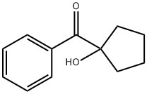 Methanone, (1-hydroxycyclopentyl)phenyl- Struktur