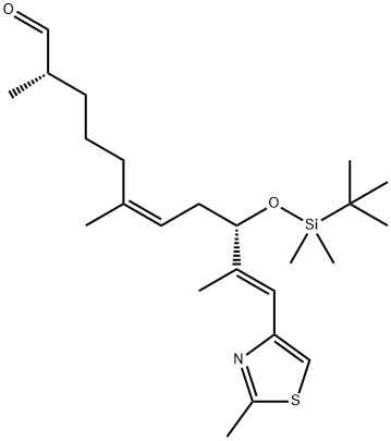 6,10-Undecadienal, 9-[[(1,1-dimethylethyl)dimethylsilyl]oxy]-2,6,10-trimethyl-11-(2-methyl-4-thiazolyl)-, (2S,6Z,9S,10E)-