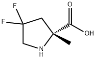 D-Proline, 4,4-difluoro-2-methyl- Structure