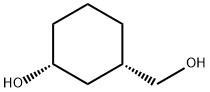Cyclohexanemethanol, 3-hydroxy-, (1S,3R)- Structure