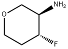 2H-?Pyran-?3-?amine, 4-?fluorotetrahydro-?, (3R,?4R)?-|