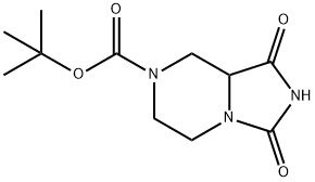1,3-二氧代六氢咪唑并[1,5-A]吡嗪-7(1H)-羧酸叔丁酯, 1934372-42-5, 结构式