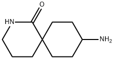 9-氨基-2-氮杂螺[5.5]十一烷-1-酮, 1934436-59-5, 结构式