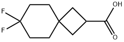 7,7-二氟螺[3.5]壬烷-2-羧酸, 1934909-79-1, 结构式