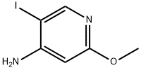 4-Pyridinamine, 5-iodo-2-methoxy- Struktur