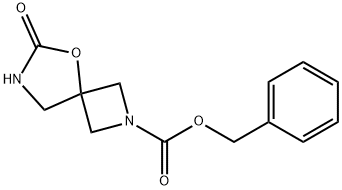 6-氧代-5-氧杂-2,7-二氮杂螺[3.4]辛烷-2-羧酸苄酯 结构式