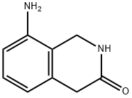 3(2H)-Isoquinolinone, 8-amino-1,4-dihydro- Structure
