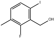 (2-Fluoro-6-iodo-3-mthylphnyl)mthanol 结构式