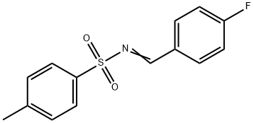 Benzenesulfonamide, N-[(4-fluorophenyl)methylene]-4-methyl- Structure