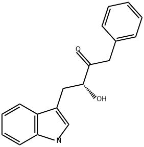 2-Butanone, 3-hydroxy-4-(1H-indol-3-yl)-1-phenyl-, (3R)-|化合物 T24273