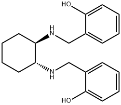 Phenol, 2,2'-[(1R,2R)-1,2-cyclohexanediylbis(iminomethylene)]bis- 结构式
