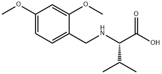 (S)-2-((tert-butoxycarbonyl)(2,4-dimethoxybenzyl)amino)-2,3-dimethylbutanoic acid,1938618-40-6,结构式