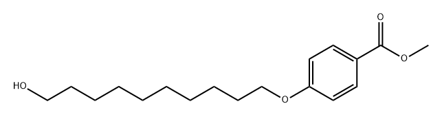 Benzoic acid, 4-[(10-hydroxydecyl)oxy]-, methyl ester