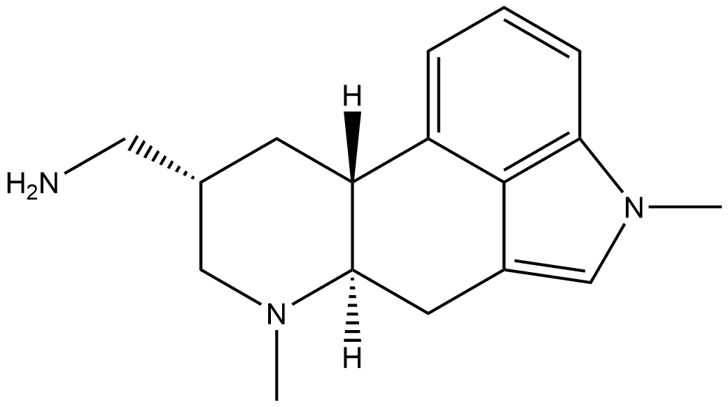 8β-aminomethyl-1,6-dimethyl-ergoline Structure