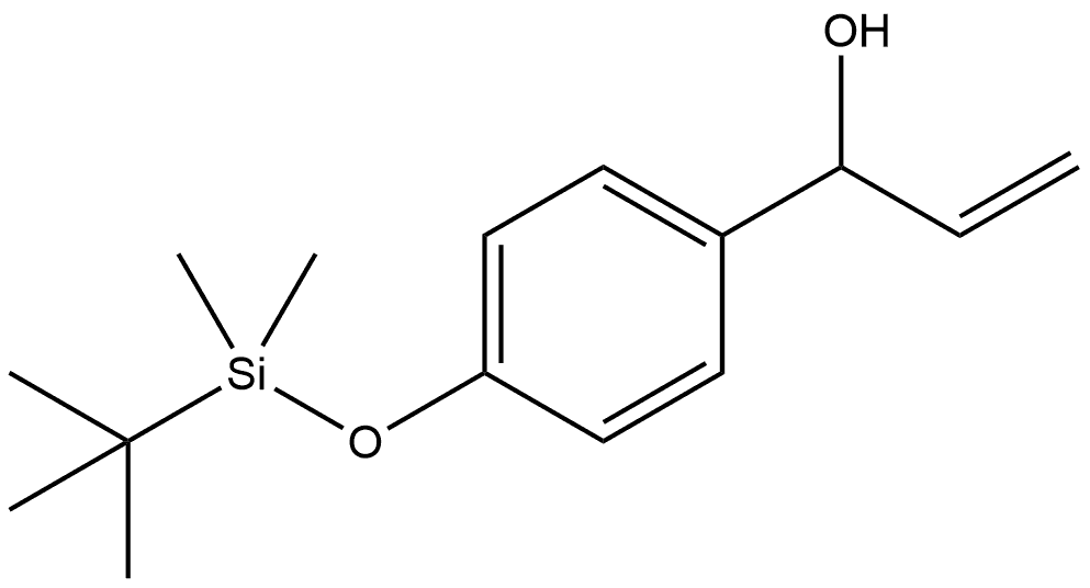 Benzenemethanol, 4-[[(1,1-dimethylethyl)dimethylsilyl]oxy]-α-ethenyl-