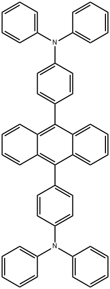 苯胺,4,4'-(9,10-蒽二基)双[N,N-二苯基-,194295-98-2,结构式